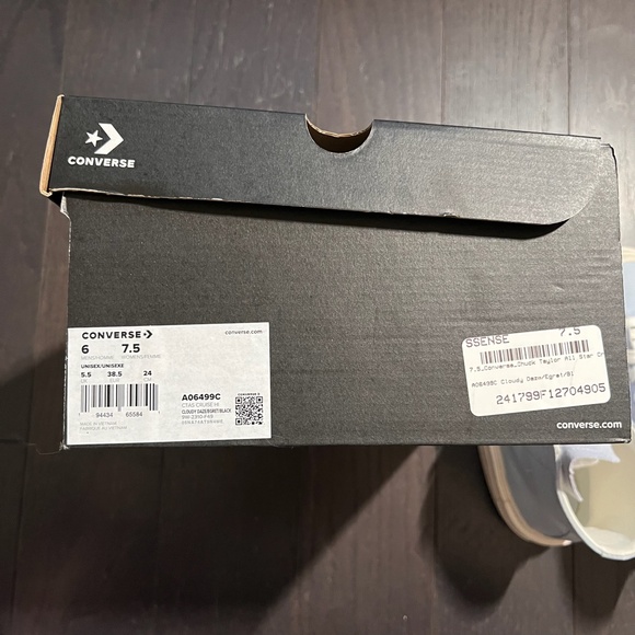 Converse Chuck Taylor All Star Cruise Sneakers 'Cloudy Daze A06499C US 7.5 women - Picture 11 of 11